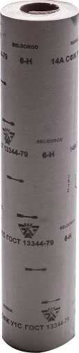 Шлифовальный рулон на тканевой основе, 6-H (Р180), 800 мм, 30 м, водостойкий, БАЗ 3550-006_z01 — фото 1