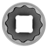 Набор торцевых головок, 1/4", 12 гранные, CrV, 4-13мм, 10 штук Matrix 13594 — фото 4