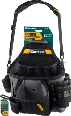 Поясная сумка с быстросъёмным креплением FastClip, 320 х 310 мм, KRAFTOOL KPB-20 38767