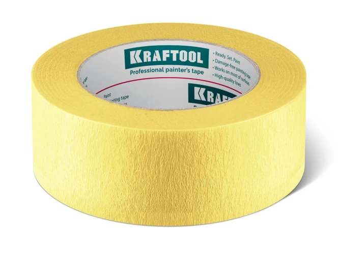 Малярная лента, #500 Flex 38 мм х 30 м, для изогнутых линий, KRAFTOOL 12105-38 — фото 1
