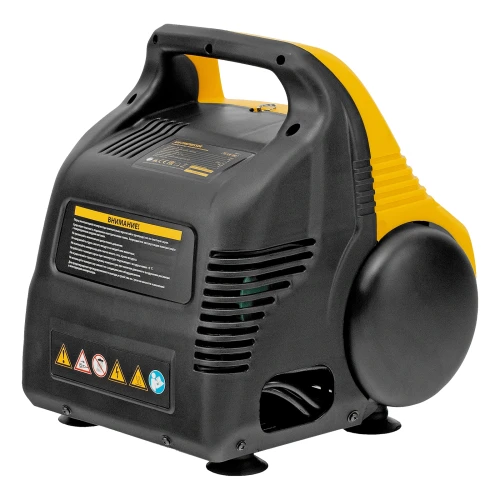 Компрессор воздушный безмасляный РС 1/6-180,1, 1 кВт, 180 л/мин, 6 л Denzel 58057 — фото 3