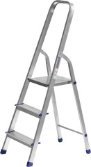 Алюминиевая стремянка, 3 ступени, 60 см, СИБИН 38801-3