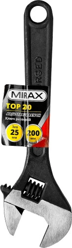 Разводной ключ, 200/25 мм, MIRAX TOP 27250-20 — фото 2
