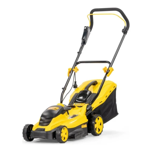 Газонокосилка эл. (1,6 кВт пласт.+ткань травосб. 45л ширина 360мм 20-70мм, 11,5кг) Champion EM3616 — фото 12