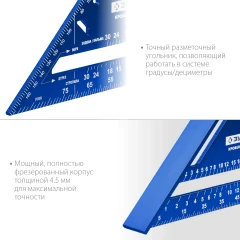 Универсальный кровельный угольник, 180 мм, 5-в-1, ЗУБР Кровельщик 34391-18