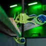Струбцина F-образная, быстрозажимная, 600 х 70 х 820 мм, пластиковый корпус, фиксатор, двухкомпонентная рукоятка Сибртех 20567 — фото 9