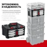 Пластиковый ящик с 3 органайзерами и 18 ячейками, 481 х 332 х 233 мм, (19"), KETER STACKNROLL 38406 — фото 2