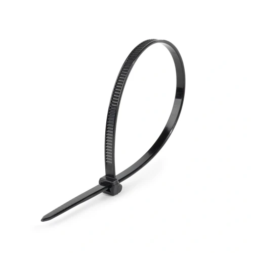 Стяжка нейлоновая (черн) (100шт) КСС «OutLock» 5x250 Fortisflex 111521 — фото 1