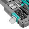 Набор инструментов, 1/4", 3/8", 1/2", Cr-V, S2, усиленный кейс, 216 предметов Stels 14115 — фото 6