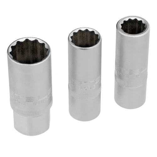 Набор инструментов, 1/4", 3/8", 1/2", Cr-V, S2, усиленный кейс, 216 предметов Stels 14115 — фото 10