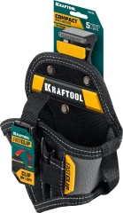 Компактная, KRAFTOOL KH-5C кобура для шуруповерта с быстросъёмным креплением FastClip 38770