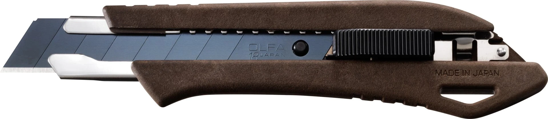 Нож, WOOD-PP Models 18 мм, с сегментированным лезвием, OLFA OL-WD-AL — фото 1