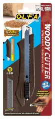 Нож, WOOD-PP Models 18 мм, с сегментированным лезвием, OLFA OL-WD-AL