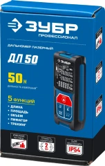 Лазерный дальномер, 50 м, ЗУБР ДЛ-50 34925