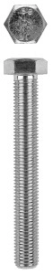 Болт, кл. пр. 8.8, M12 х 35 мм, цинк, 100 шт, KRAFTOOL DIN 933 303074-12-035
