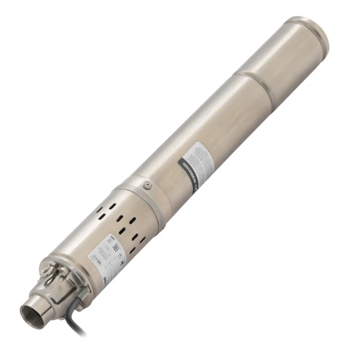 Скважинный насос DWS-3-75, винтовой, диаметр 3", 500 Вт, 1600 л/ч, напор 75 м Denzel 97250 — фото 2