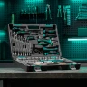 Набор инструментов, 1/2", 1/4", CrV, 12 гранные головки, пластиковый кейс, 76 предметов Stels 14116 — фото 28