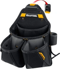 Поясная сумка с быстросъёмным креплением FastClip, 350 х 320 мм, KRAFTOOL KP-15 38771
