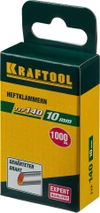 Скобы тип 140 (G/11/57), 10 мм, калибр 20GA. 1000 шт, KRAFTOOL 31680-10
