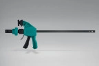 Вертикальная быстрозажимная струбцина пистолетного типа, KRAFTFLEX GDH-300/60 в отверстия 20 мм, KRAFTOOL 32801 — фото 4