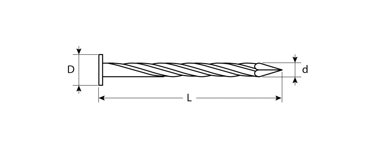 Винтовые гвозди, 70 x 3.4 мм, цинк, 5 кг, ЗУБР 305270-34-070 — фото 4