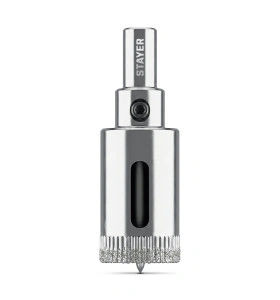 Алмазная коронка, DIAMOND d 25 мм, Р60, STAYER 29931-25