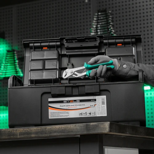 Ящик для инструментов, усиленный 24" Stels 90763 — фото 13