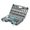 Набор инструментов 1/2", 1/4", CrV, 12 гранные головки, пластиковый кейс, 94 предмета Stels 14118 — фото 1