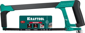 Ножовка по металлу, 300 мм, обрезиненная ручка, полотно Bi-Metal, KRAFTOOL GRAND 15801_z02