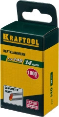 Скобы тип 140 (G/11/57), 14 мм, калибр 20GA. 1000 шт, KRAFTOOL 31680-14