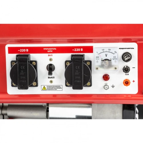 Генератор бензиновый KB 2500, 2.4 кВт, 220 В/50 Гц, 15 л, ручной старт Kronwerk 94691 — фото 2