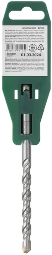 Бур по бетону SDS PLUS с двойной резьбой 10х160 мм FIT 32915 — фото 4