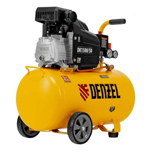 Компрессор воздушный DK1500/50, Х-PRO 1.5 кВт, 230 л/мин, 50 л Denzel 58064 — фото 47