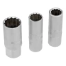 Набор инструментов 1/2", 1/4", CrV, 12 гранные головки, пластиковый кейс, 109 предмета Stels 14122 — фото 11