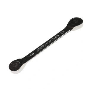 Ключ накидной TORX E6хE8 трещоточный JTC-5425