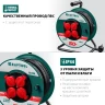 Силовой удлинитель на катушке, ПВС, 3 x 1.5 мм2, 50 м, 3500 Вт, IP44, KRAFTOOL P-315 55084-50 — фото 3