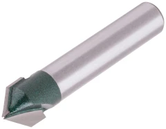 Фреза пазовая V-образная DxHxL=10х10х46,5 мм FIT 3603-081010