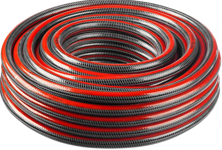 Поливочный шланг, 1/2", 50 м, 40 атм, пятислойный, усиленный двумя слоями армирования, RACO 40300-1/2-50_z01 — фото 2
