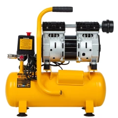 Компрессор DLS650/10 безмаслянный малошумный 650 Вт, 120 л/мин, ресивер 10 л Denzel 58021