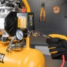 Компрессор DLS650/10 безмаслянный малошумный 650 Вт, 120 л/мин, ресивер 10 л Denzel 58021 — фото 13