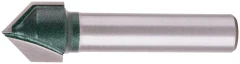Фреза пазовая V-образная DxHxL=12х12х47,7 мм FIT 3603-081212