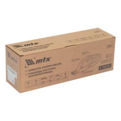 Ножницы-кусторез аккумуляторные GSM-3, Li-Ion, 3,6 В MTX 59480
