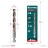 НЕХ-1/4", d 6.0 х 98 мм, сверло по металлу для винтовёртов и шуруповертов IMPACT READY, KRAFTOOL 29652-6 — фото 10