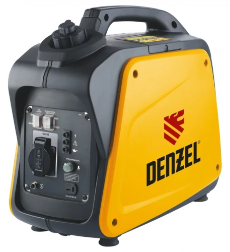 Генератор инверторный GT-1300i, X-Pro 1.3 кВт, 220 В, бак 3 л, ручной старт Denzel 94641 — фото 1