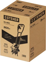 Электрический культиватор, 800 Вт, STEHER EK-800