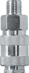 Переходник, 1/4"M - рапид муфта, KRAFTOOL 06594-1/4