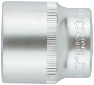 Головка 6-гранная CrV 1/2" 30 мм FIT 62060