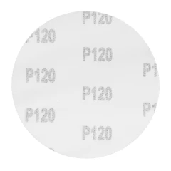 Круг абразивный на ворсовой подложке под "липучку", P 120, 125 мм, 10 шт Matrix 73855