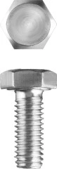 Болт, кл. пр. 5.8, M5 х 12 мм, цинк, 5 кг, ЗУБР ГОСТ 7798-70 303080-05-012