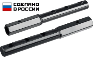 Удлинитель, НЕХ 23 - круг 30 мм, 2 шт., ЗУБР УД-2 707107-2